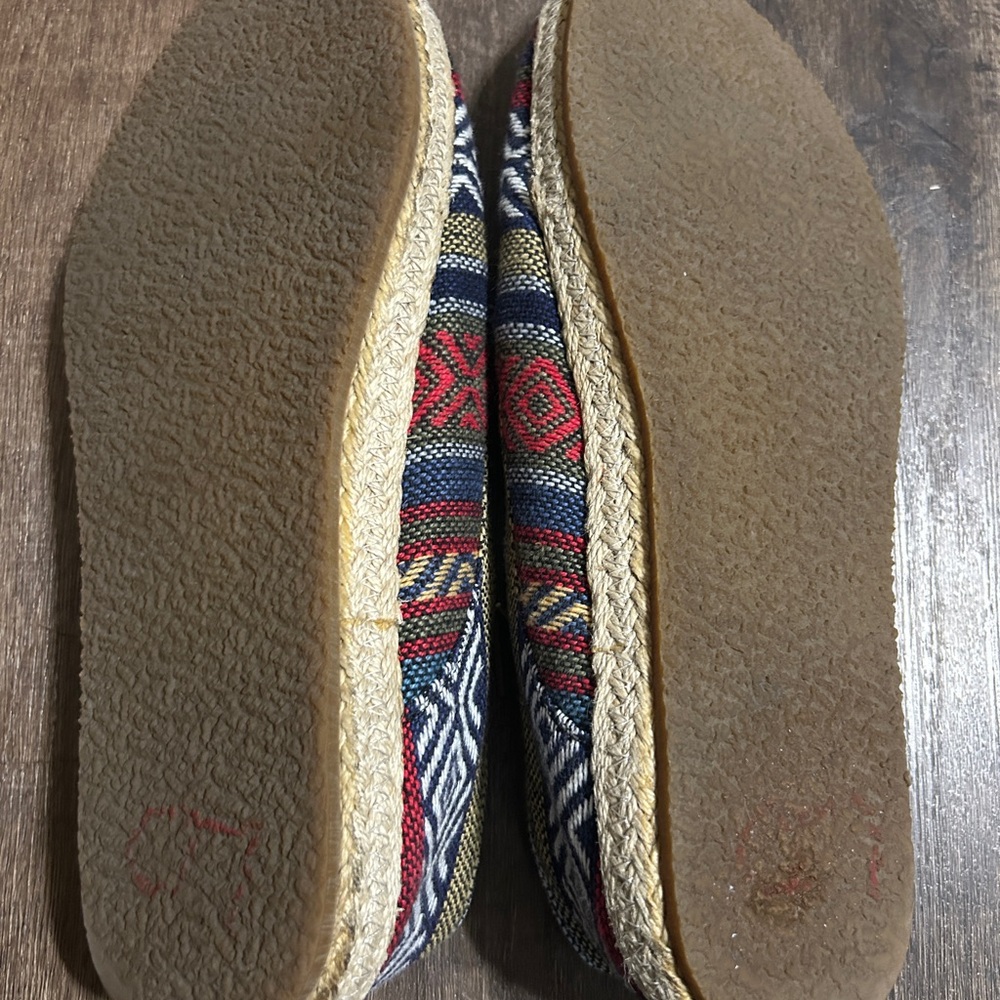 Patara Nomad Men's Size 13 Woven Tribal Geometric Espadrille Derby Shoes - Picture 5 of 5